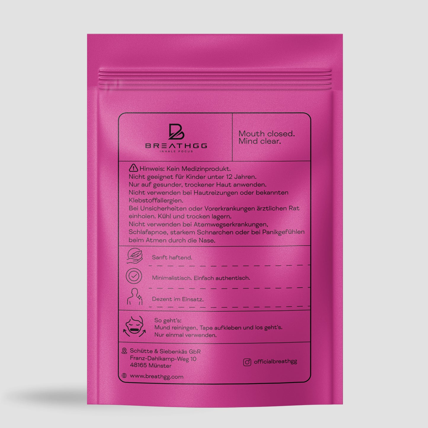 Mouthtape Pink