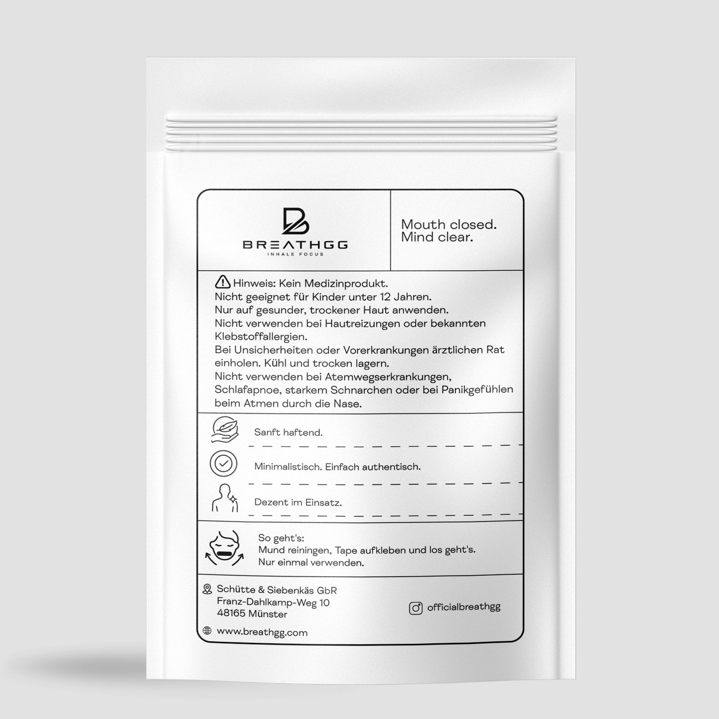 Mouthtape White