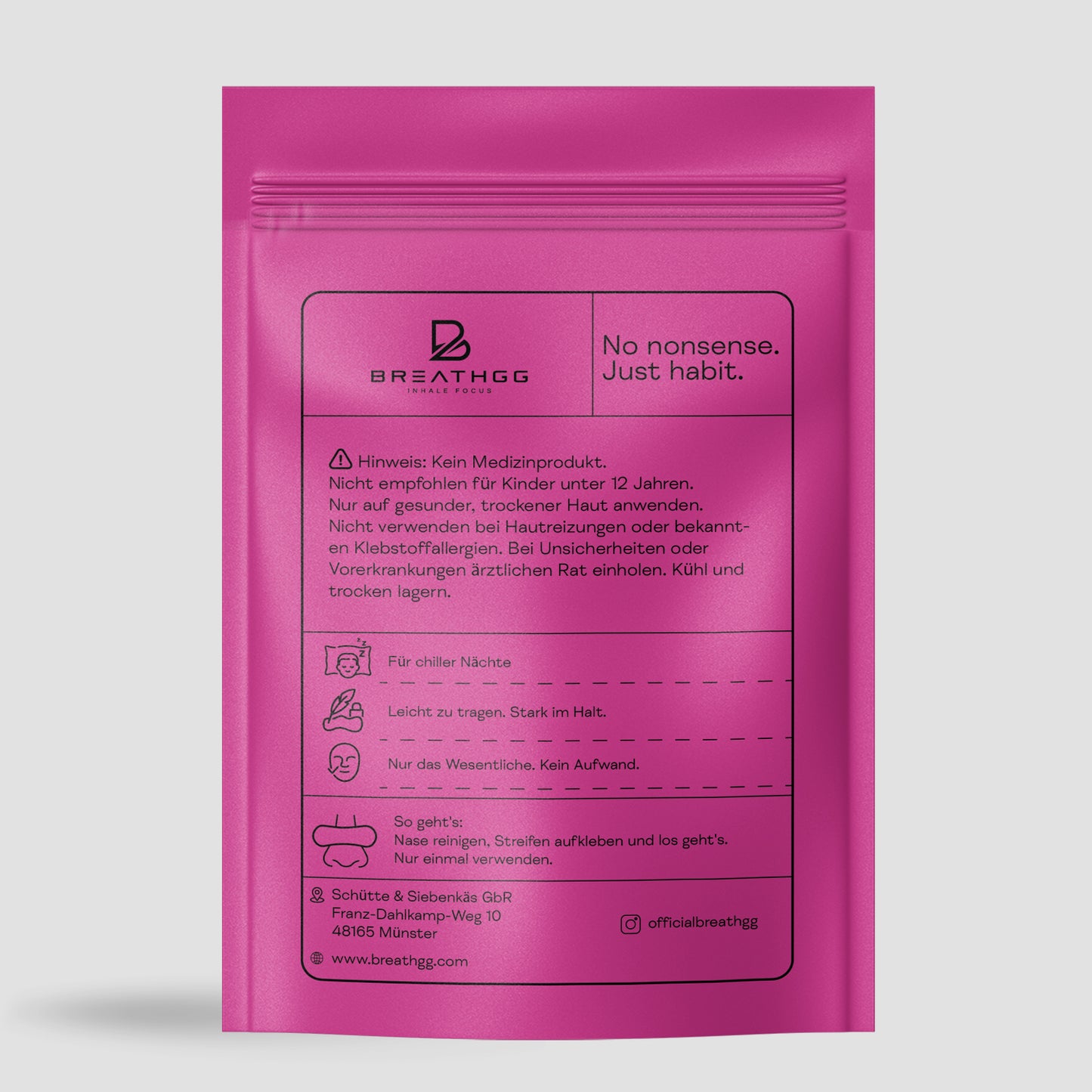 Nose Strips Pink